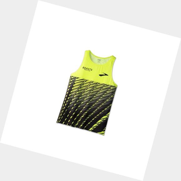 Tops Brooks Elite Singlet Hombre Elite Speed | HYS195084