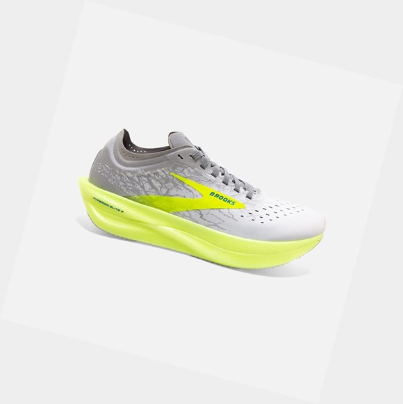 Zapatillas Brooks Hyperion Elite 2 Hombre Blancas Plateadas | GYI360952