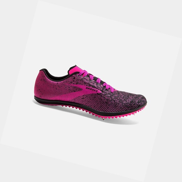 Zapatillas Brooks Mach 19 Mujer Negras Rosas | HTB451920