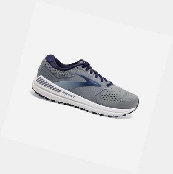 Zapatillas Para Caminar Brooks Beast '20 Hombre Azules Gris | BUW215374