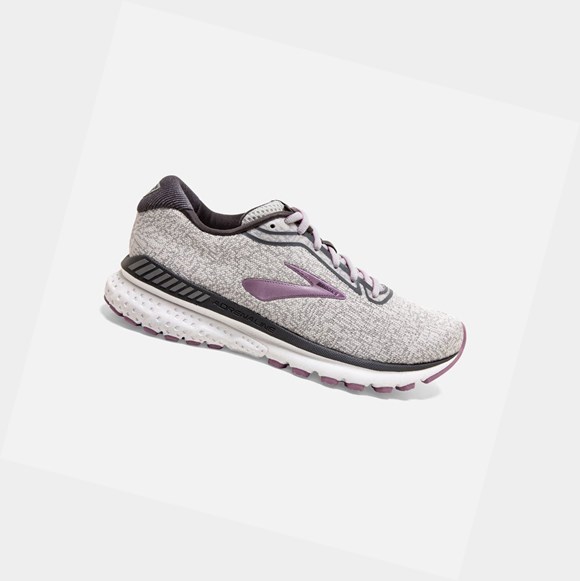 Zapatillas Running Carretera Brooks Adrenaline GTS 20 Mujer Gris Blancas | CZY072653