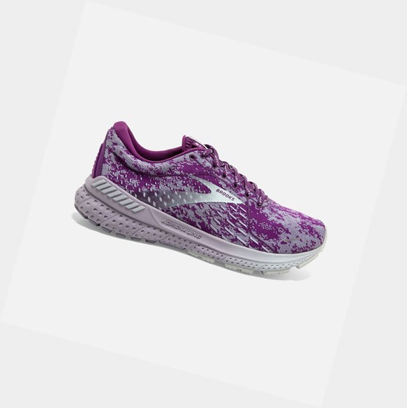 Zapatillas Running Carretera Brooks Adrenaline GTS 21 Mujer Lavanda Azules | ZJH837295