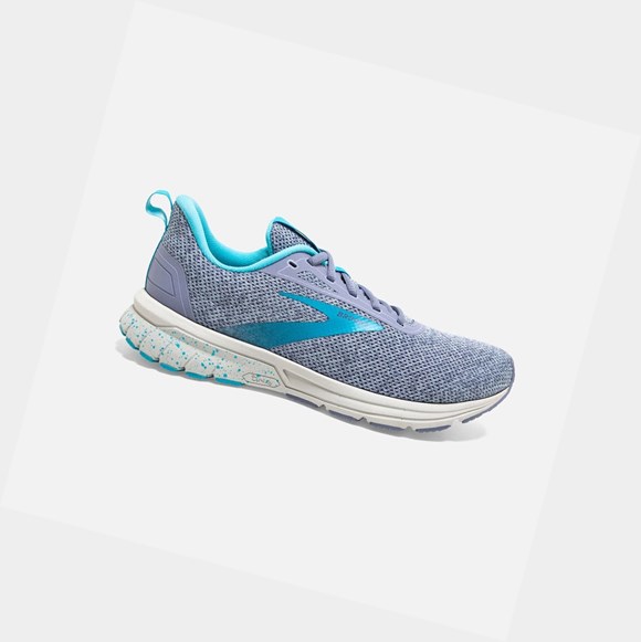 Zapatillas Running Carretera Brooks Anthem 3 Mujer Gris Azules | LBC582761