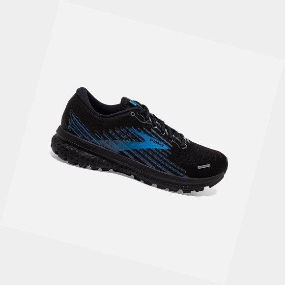 Zapatillas Running Carretera Brooks Ghost 13 GTX Hombre Negras Gris Azules | BSJ175429