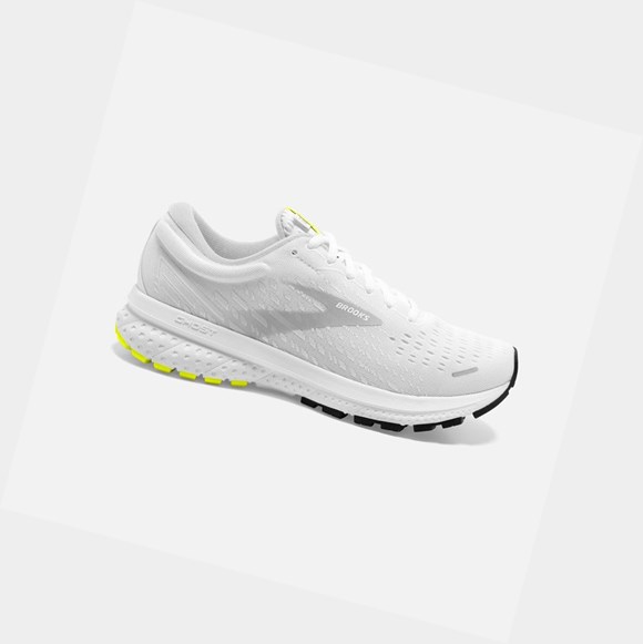 Zapatillas Running Carretera Brooks Ghost 13 Hombre Blancas | ZGD817952