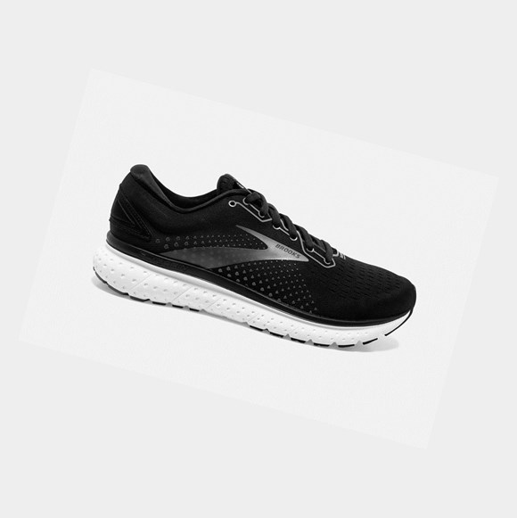 Zapatillas Running Carretera Brooks Glycerin 18 Mujer Negras Blancas | WRD958614