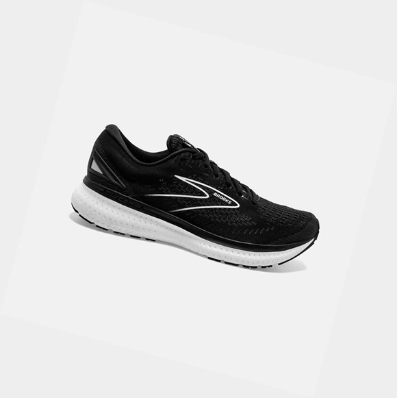 Zapatillas Running Carretera Brooks Glycerin 19 Hombre Negras Blancas | WXA147026