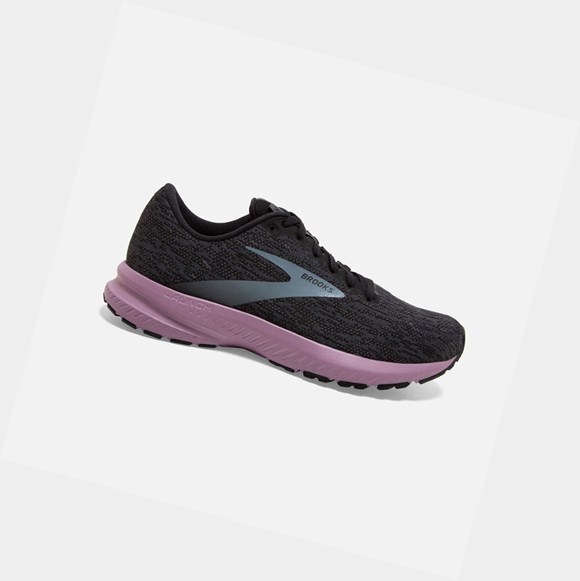 Zapatillas Running Carretera Brooks Launch 7 Mujer Negras | JPN935608