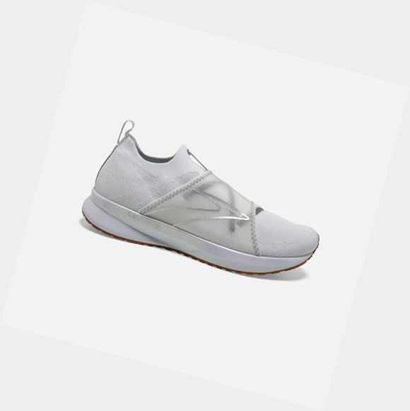 Zapatillas Running Carretera Brooks Levitate 4 LE Mujer Blancas Plateadas | EYL716253