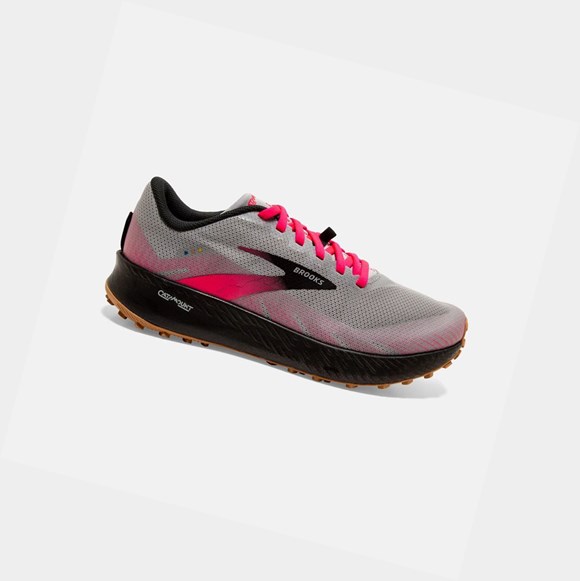 Zapatos Trail Brooks Catamount Mujer Rosas Negras | AXF416920