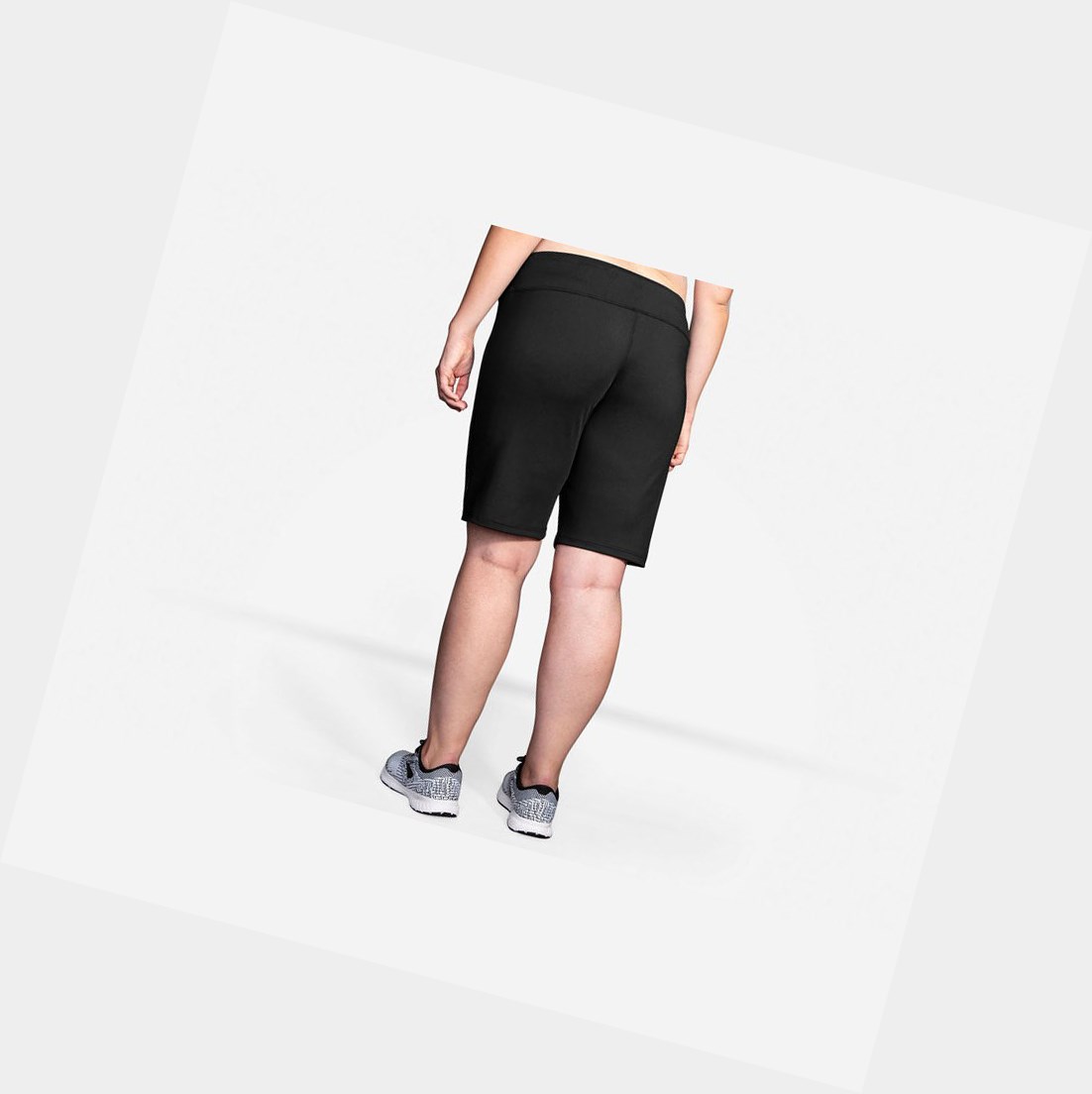 Pantalones Brooks Venture Bermuda Mujer Negras | SDE382169