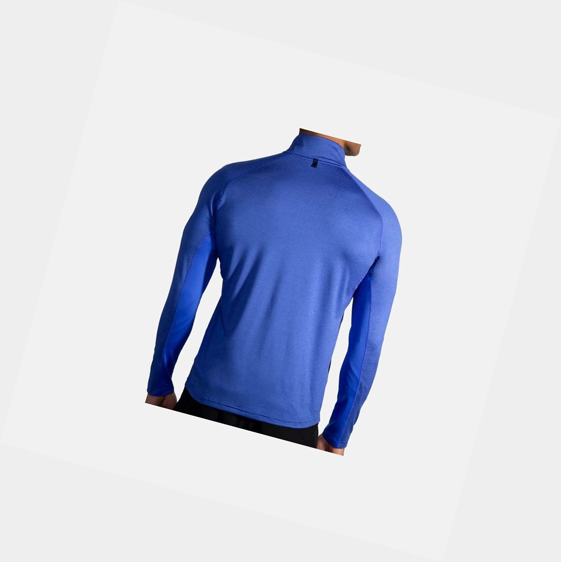 Ropa De Abrigo Brooks Dash 1/2 Zip Hombre Azules | YOW163954