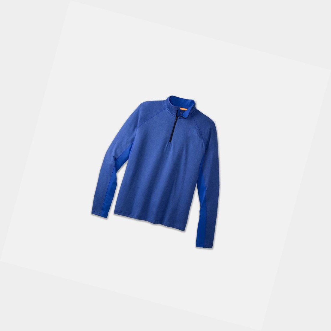 Tops Brooks Dash 1/2 Zip Hombre Azules | TWD129703