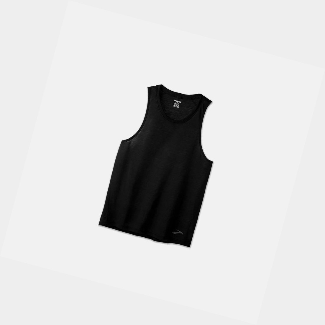 Tops Brooks Distance Tank Hombre Negras | FBJ486352