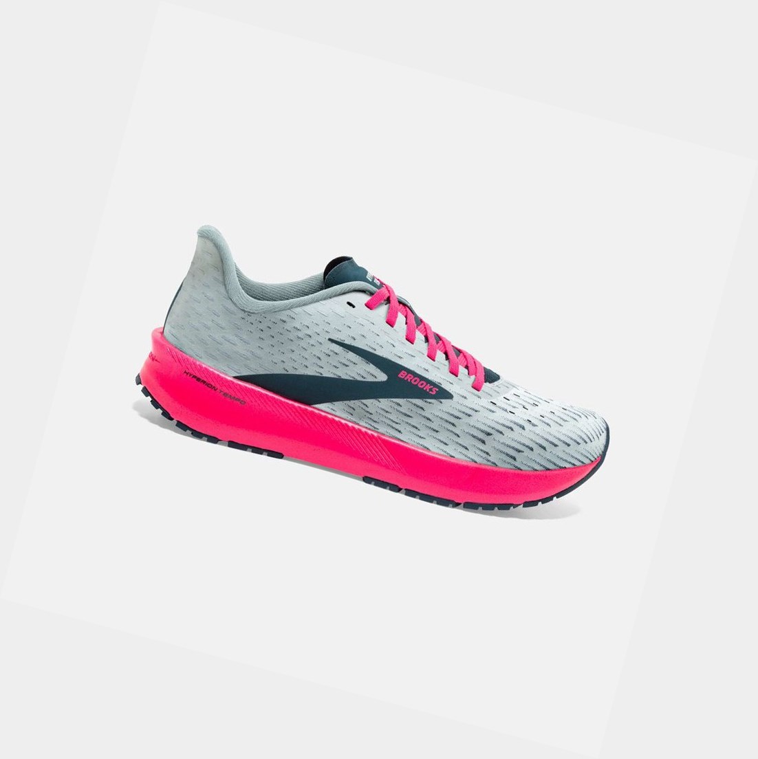 Zapatillas Brooks Hyperion Tempo Mujer Azul Marino Rosas | OHZ821593