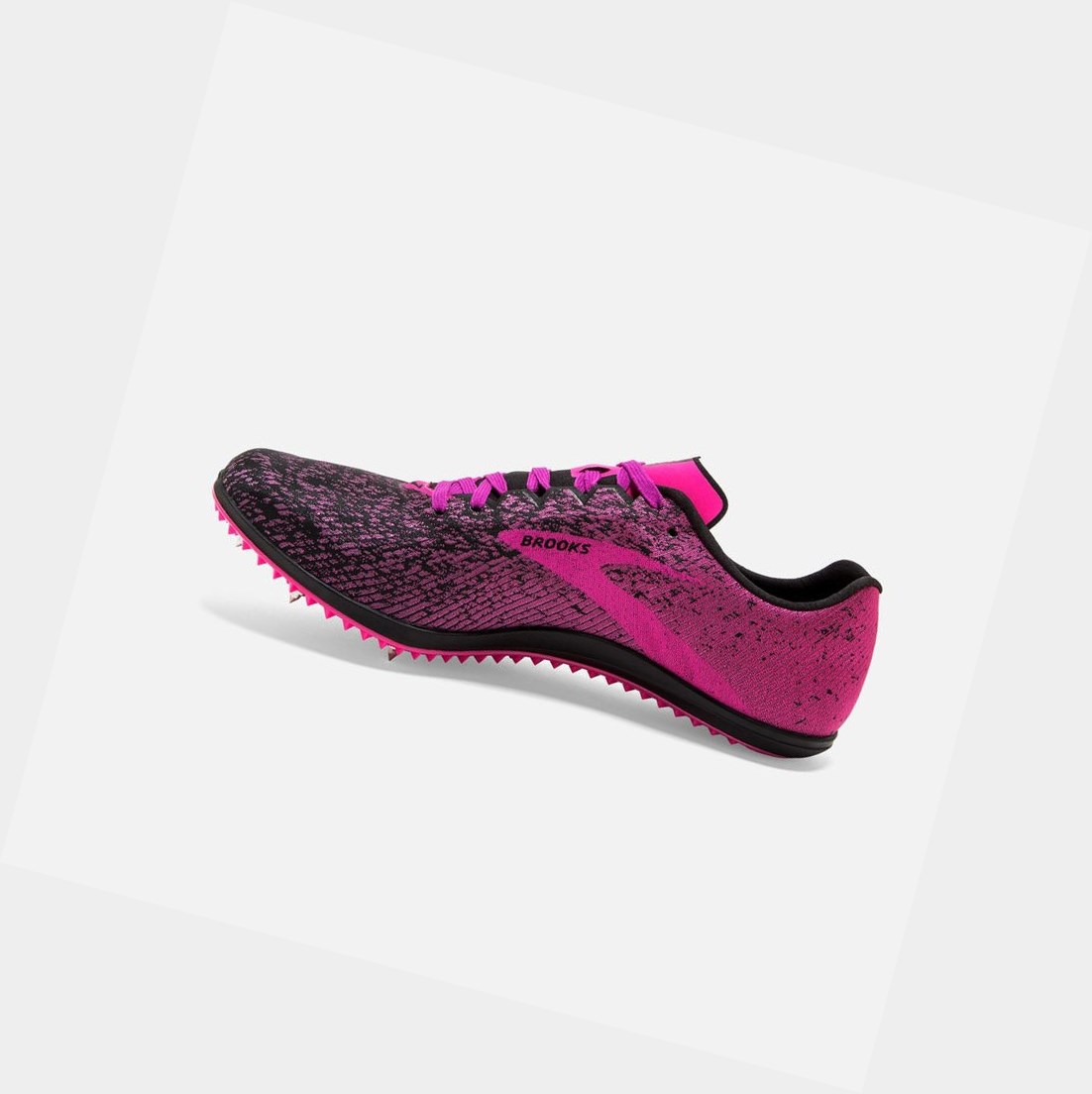 Zapatillas Brooks Mach 19 Mujer Negras Rosas | HTB451920