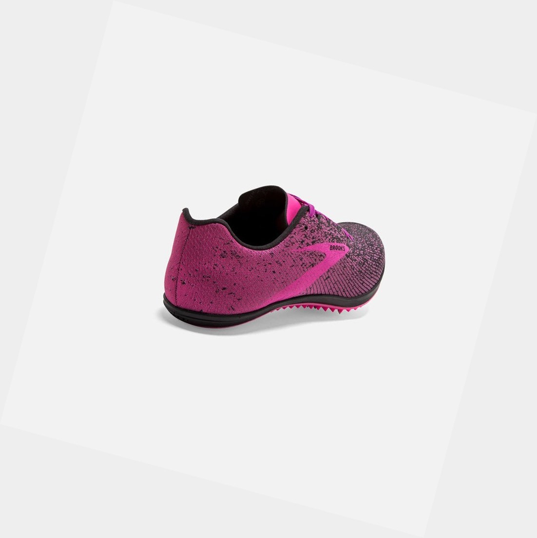 Zapatillas Brooks Mach 19 Mujer Negras Rosas | HTB451920