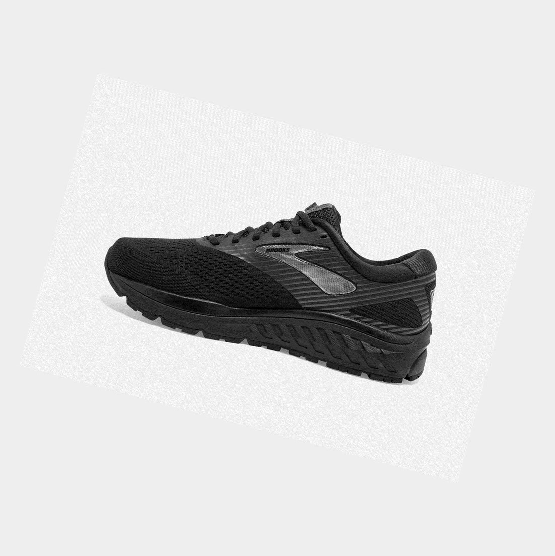 Zapatillas Para Caminar Brooks Addiction 14 Hombre Negras Negras | PSQ875390