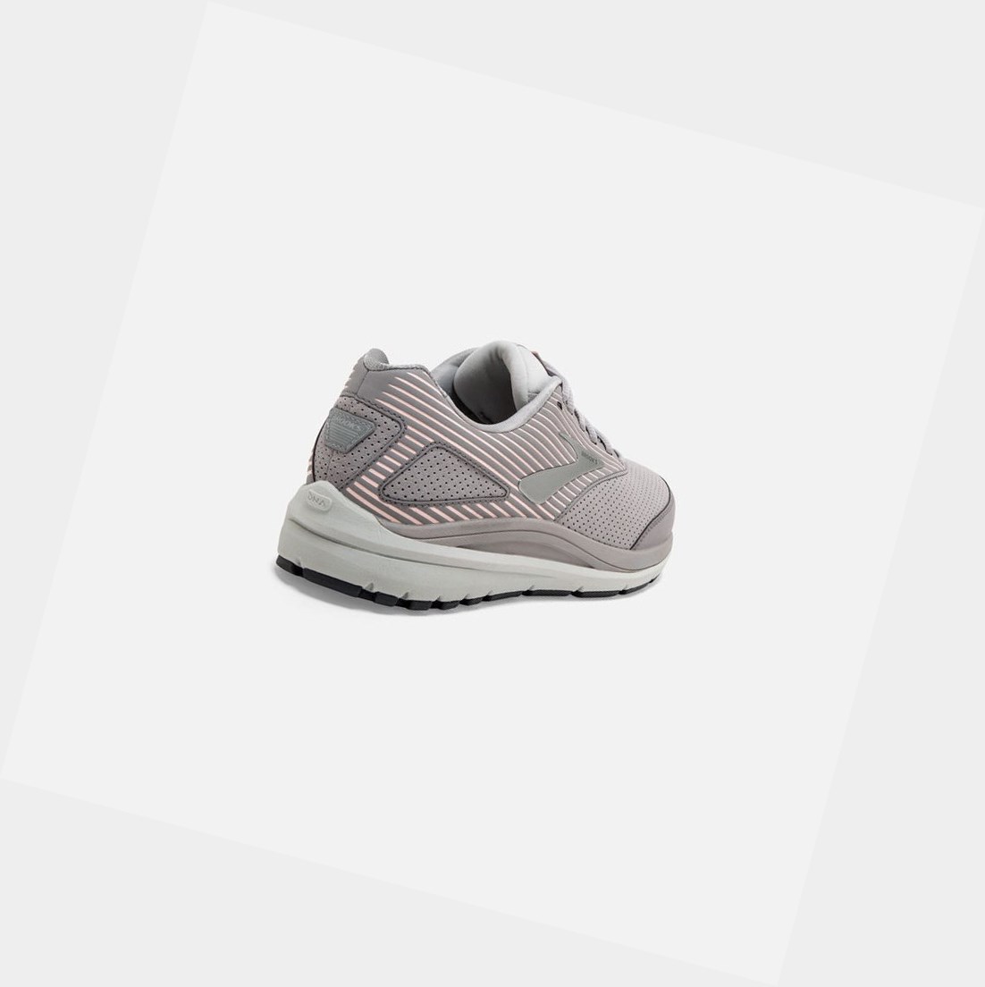 Zapatillas Para Caminar Brooks Addiction Walker Gamuza Mujer Alloy / Oyster / Peach | XLT420187