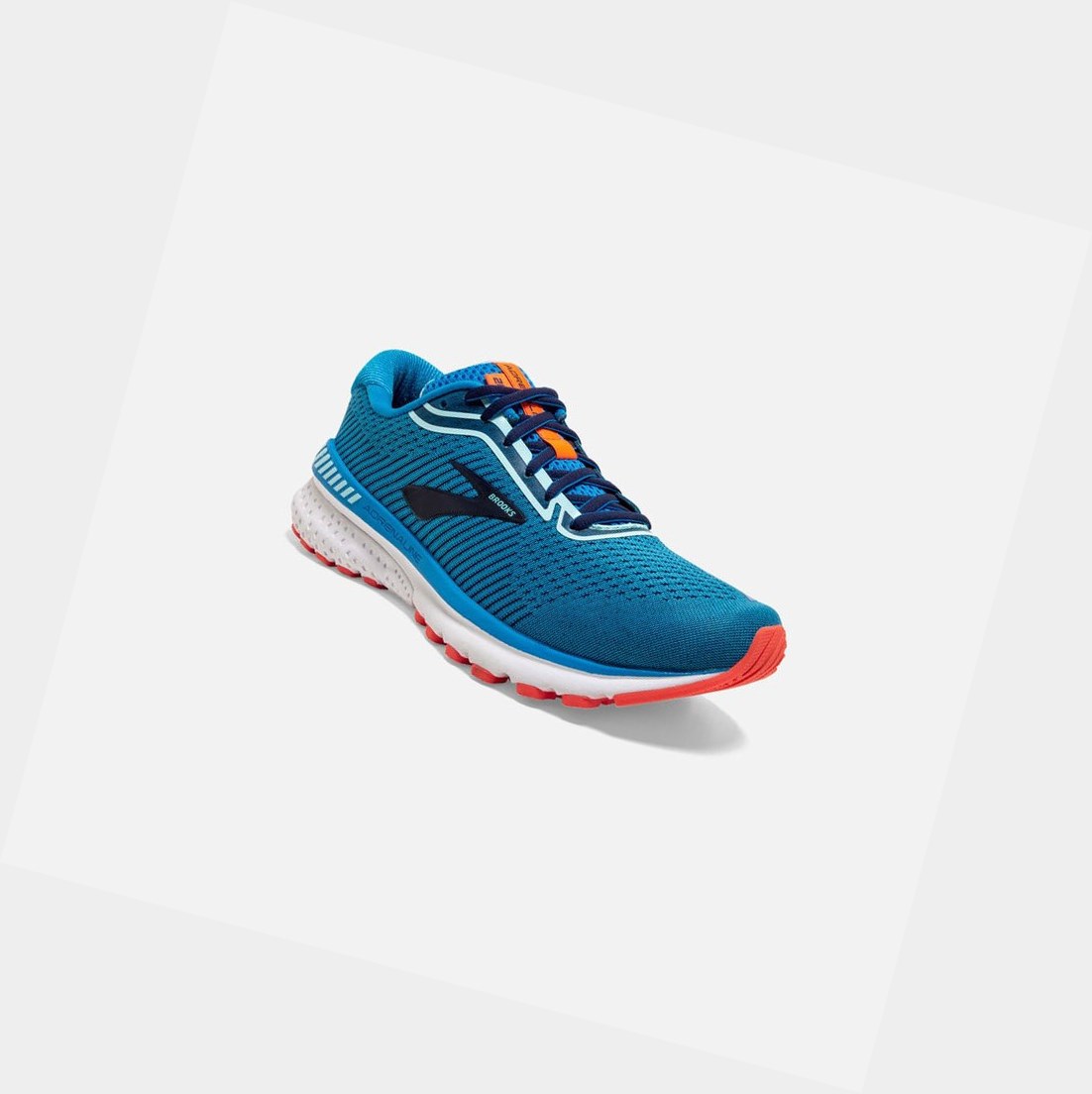 Zapatillas Para Caminar Brooks Adrenaline GTS 20 Mujer Azules Azul Marino Coral | KOF036154