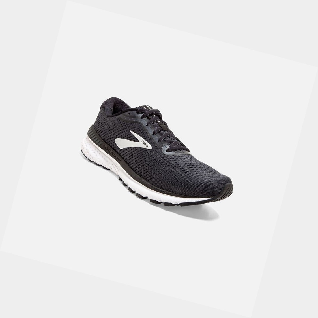 Zapatillas Para Caminar Brooks Adrenaline GTS 20 Mujer Negras Gris | LRI690274