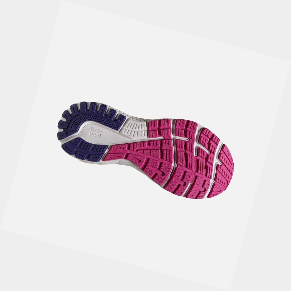 Zapatillas Para Caminar Brooks Adrenaline GTS 21 Mujer Azul Marino Azules Fucsia | OGI543098