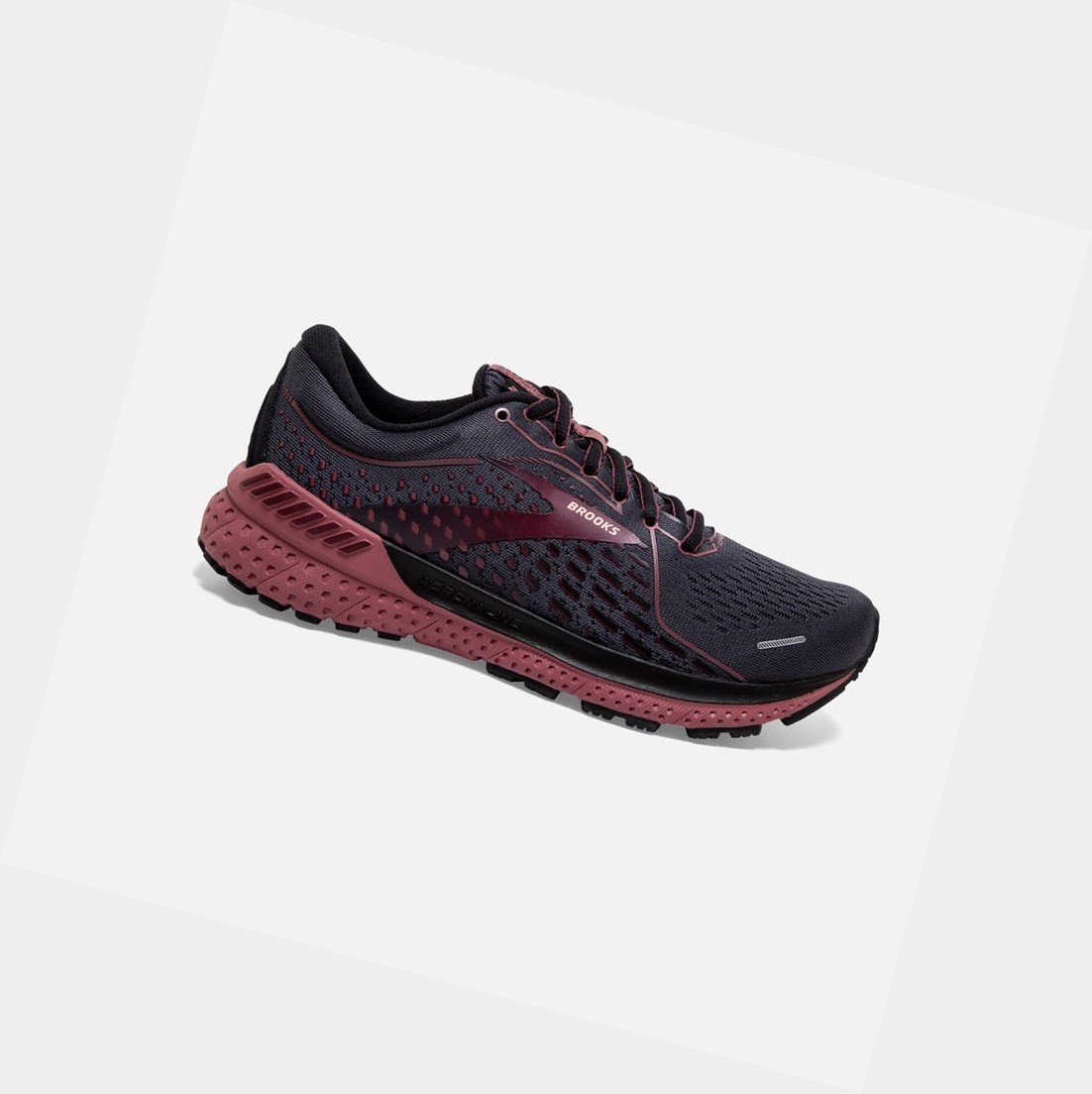 Zapatillas Para Caminar Brooks Adrenaline GTS 21 Mujer Negras | VFX246593