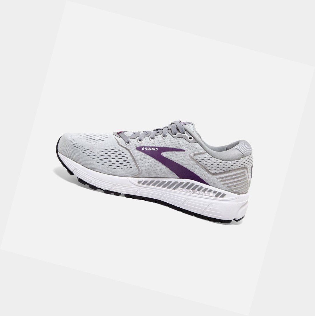 Zapatillas Para Caminar Brooks Ariel '20 Mujer Oyster / Alloy / Grape | MFC629807