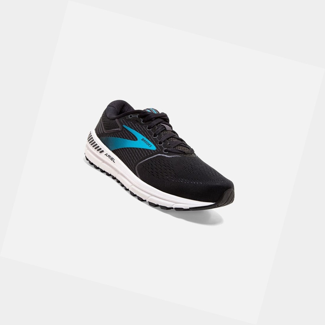 Zapatillas Para Caminar Brooks Ariel '20 Mujer Negras Azules | XJK953106