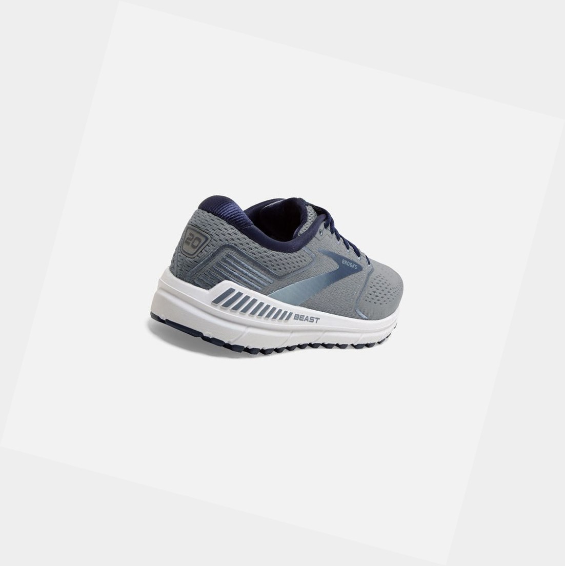 Zapatillas Para Caminar Brooks Beast '20 Hombre Azules Gris | BUW215374