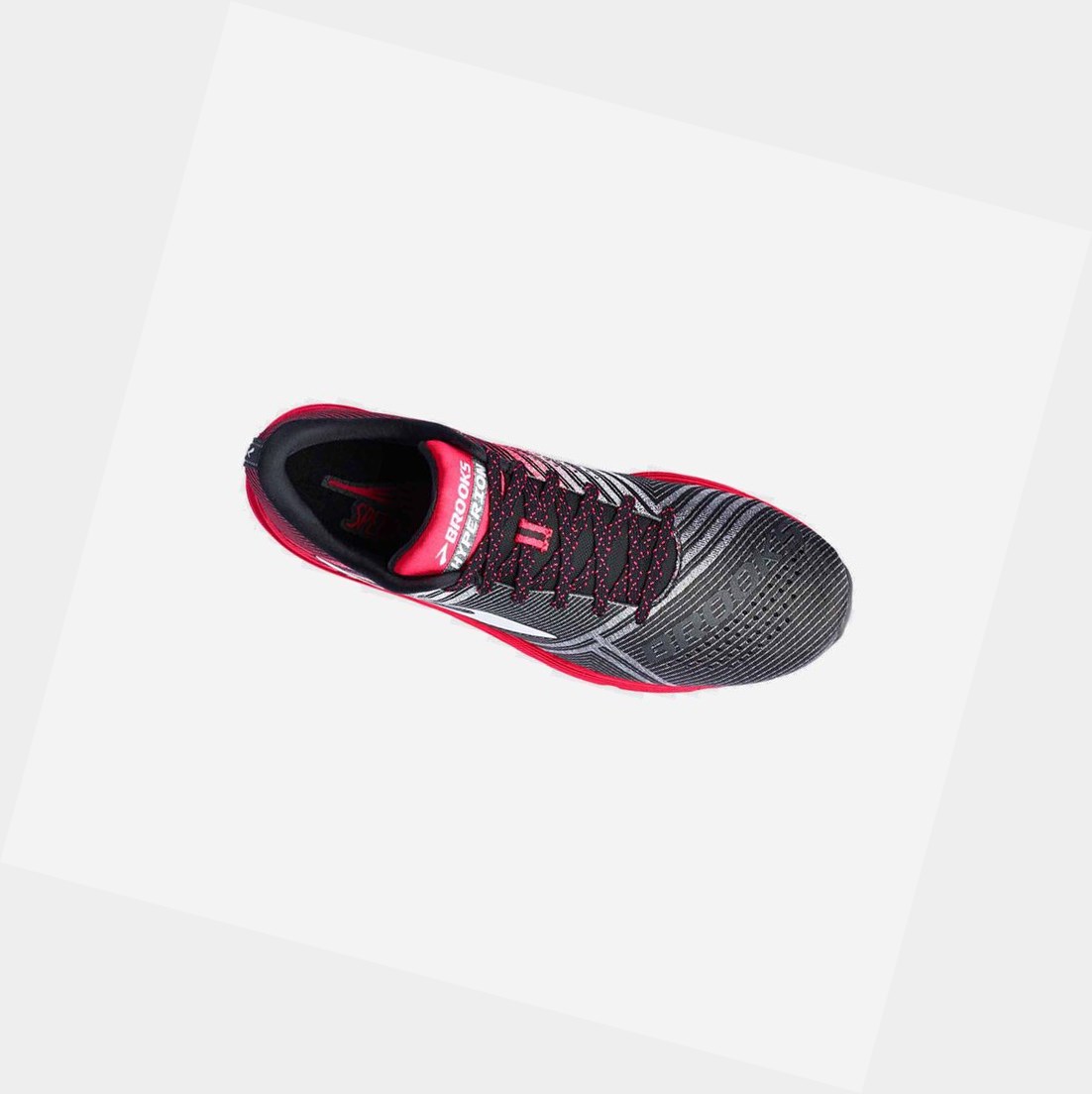 Zapatillas Pista Brooks Hyperion Mujer Negras Rosas | IJB276380