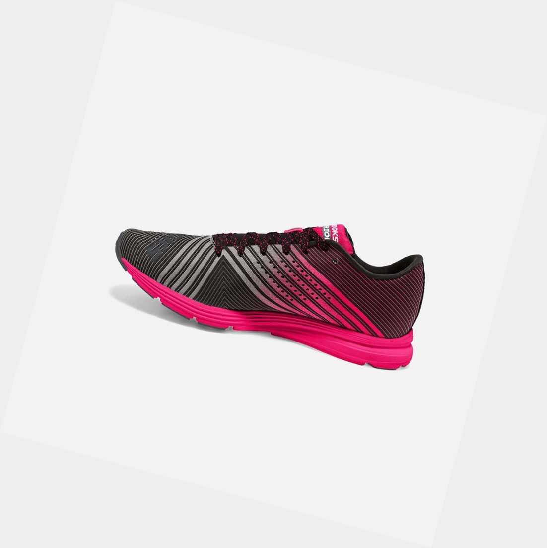 Zapatillas Pista Brooks Hyperion Mujer Negras Rosas | IJB276380