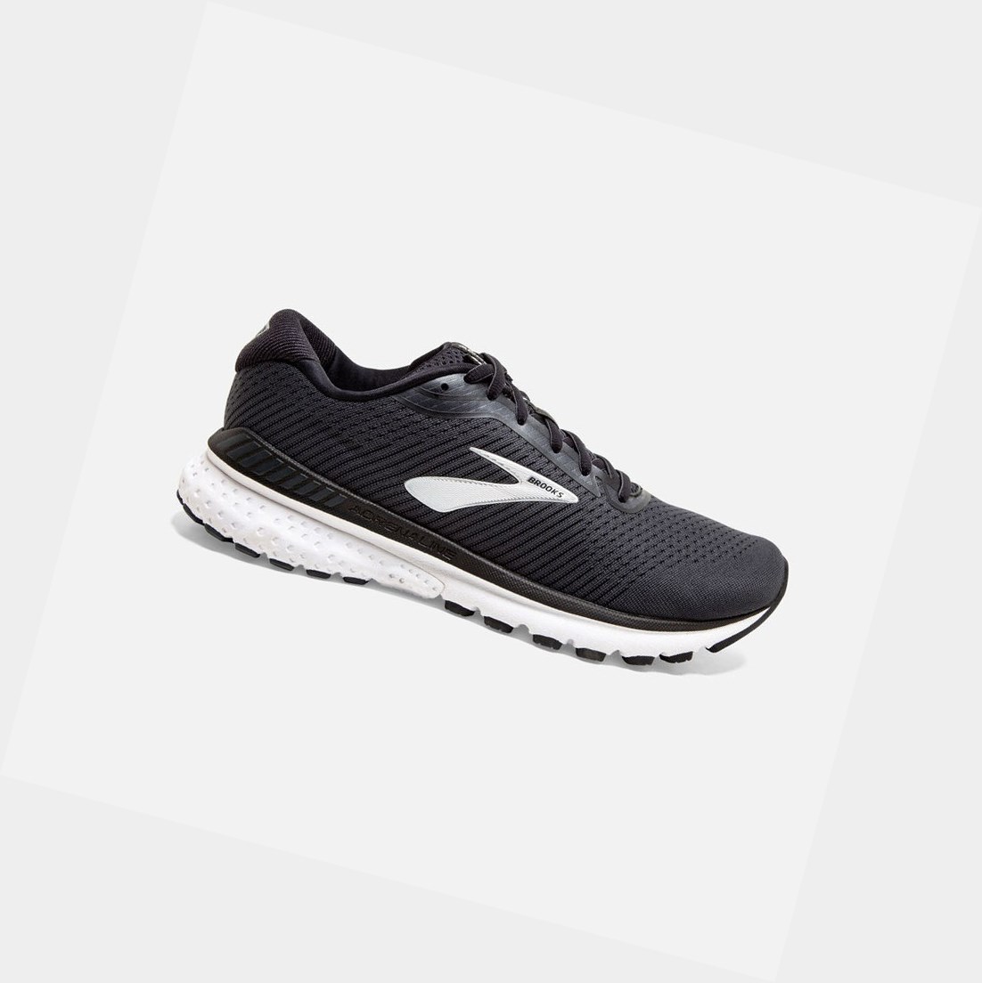 Zapatillas Running Carretera Brooks Adrenaline GTS 20 Mujer Negras Gris | LMX842069