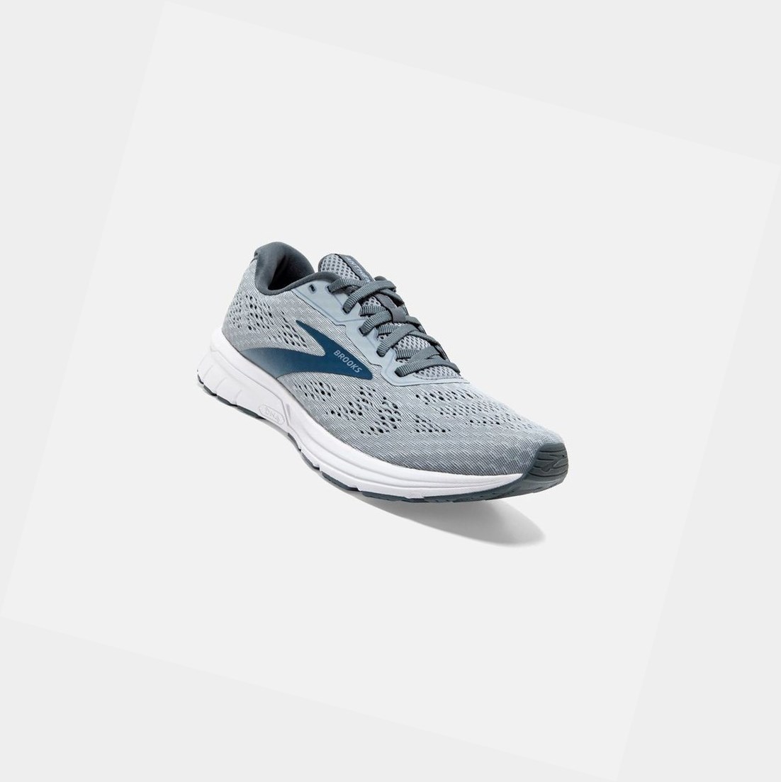 Zapatillas Running Carretera Brooks Anthem 4 Hombre Gris Azules Oscuro | HJT846195