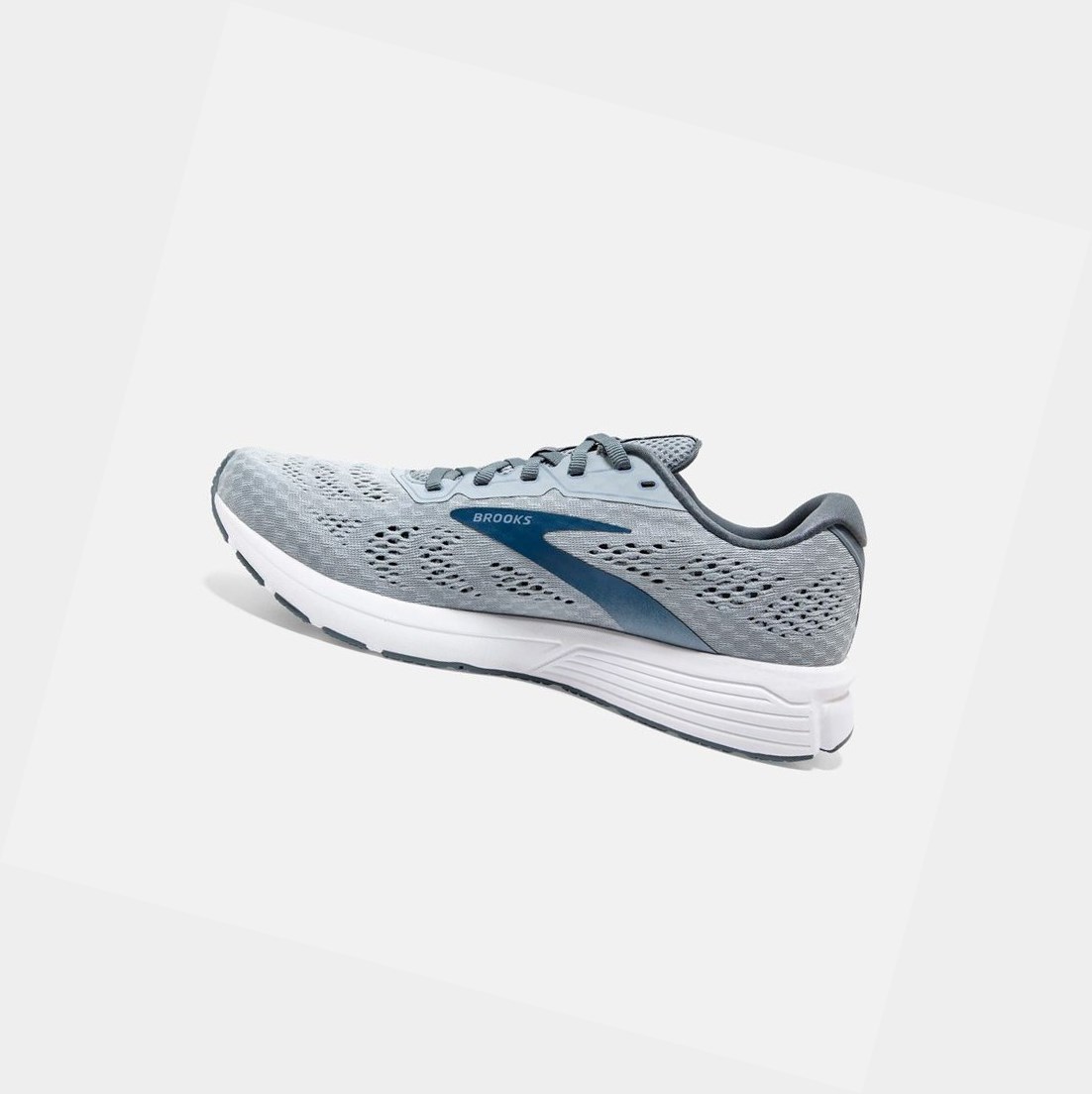 Zapatillas Running Carretera Brooks Anthem 4 Hombre Gris Azules Oscuro | HJT846195