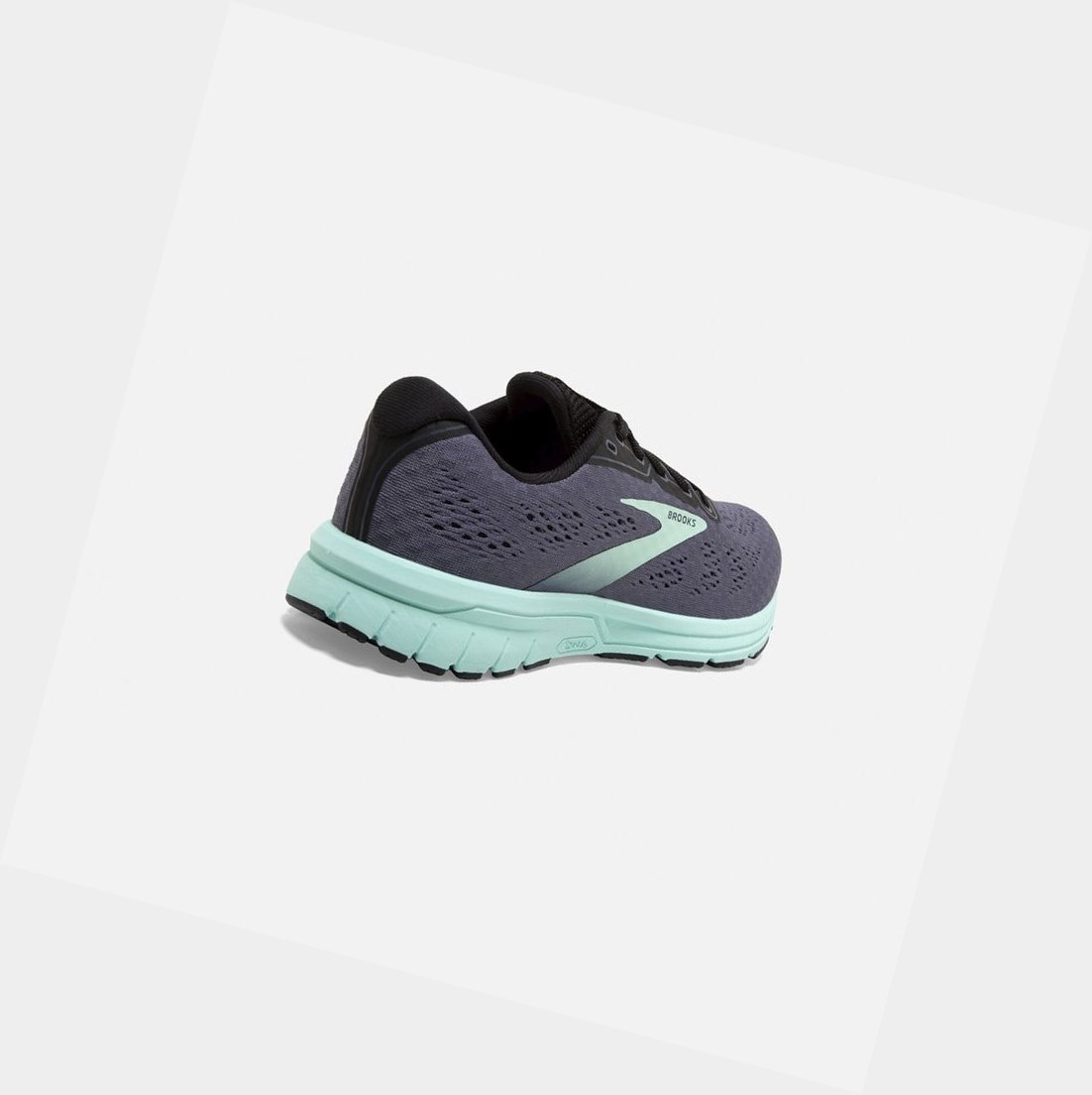 Zapatillas Running Carretera Brooks Anthem 4 Mujer Negras Azules | SIB437698