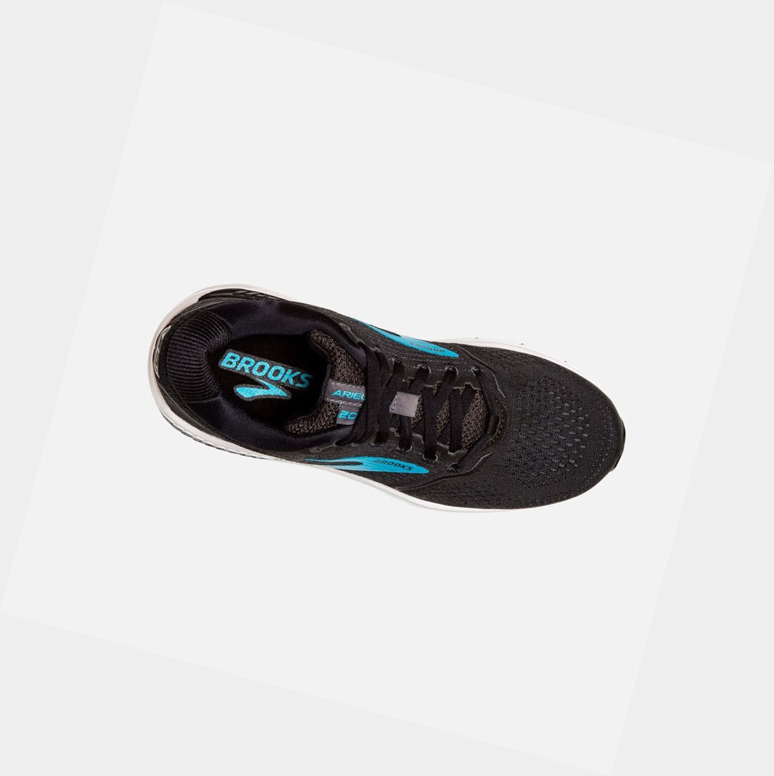 Zapatillas Running Carretera Brooks Ariel '20 Mujer Negras Azules | MIJ064513