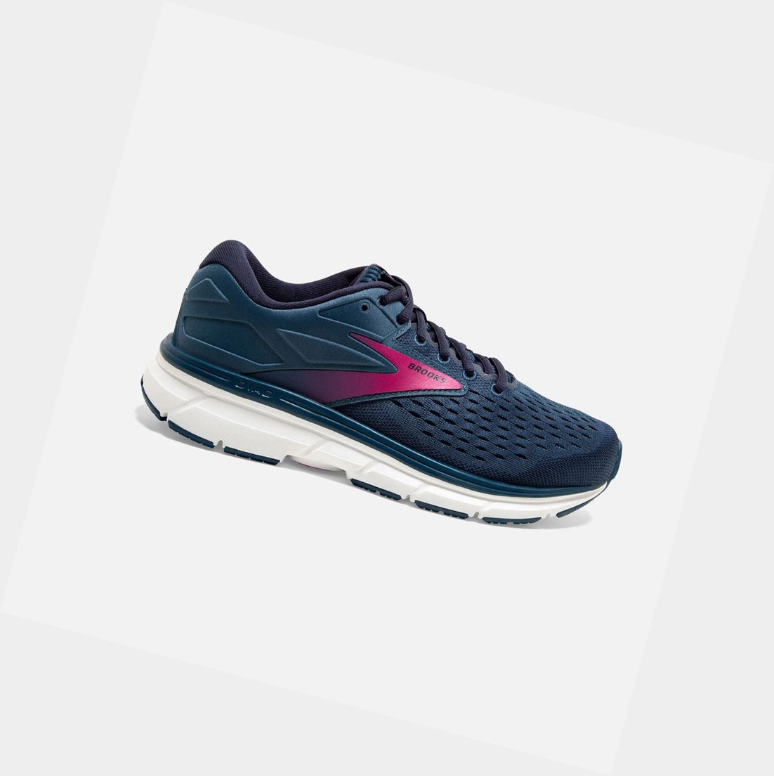 Zapatillas Running Carretera Brooks Dyad 11 Mujer Azules Azul Marino | TJF037695