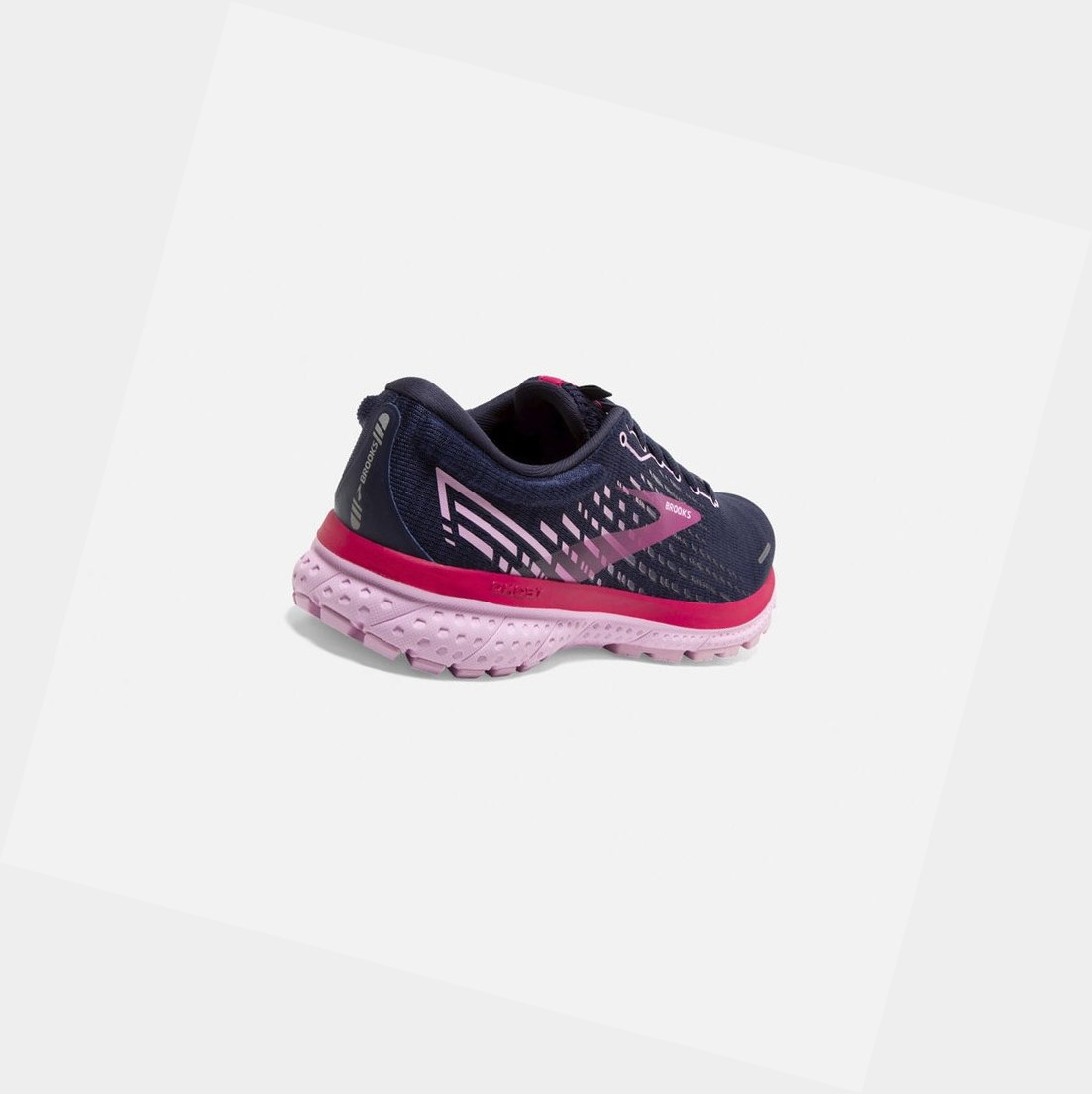 Zapatillas Running Carretera Brooks Ghost 13 Mujer Peacoat / Lilac / Raspberry | ICT978420