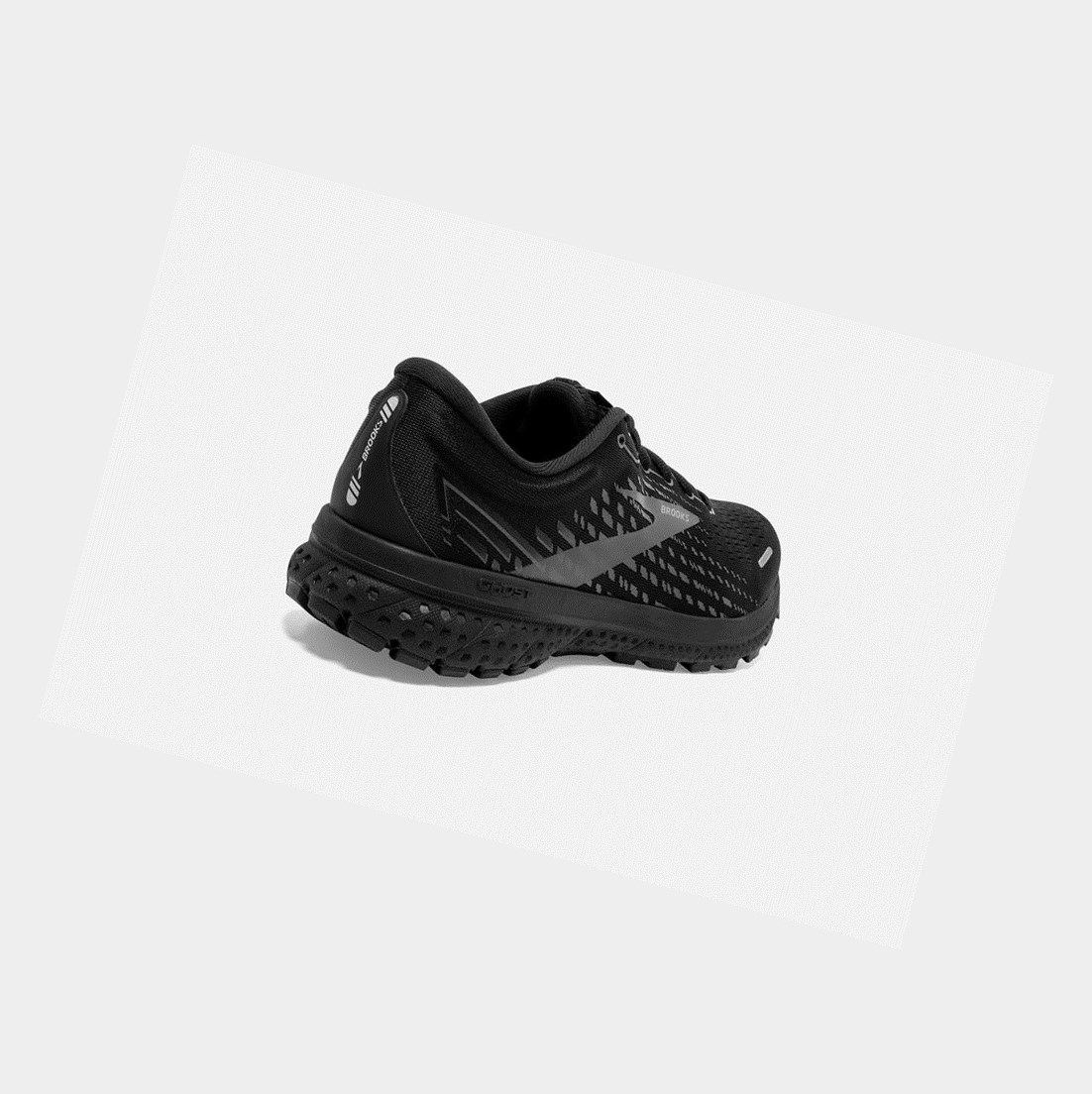 Zapatillas Running Carretera Brooks Ghost 13 Hombre Negras Negras | PJT326904