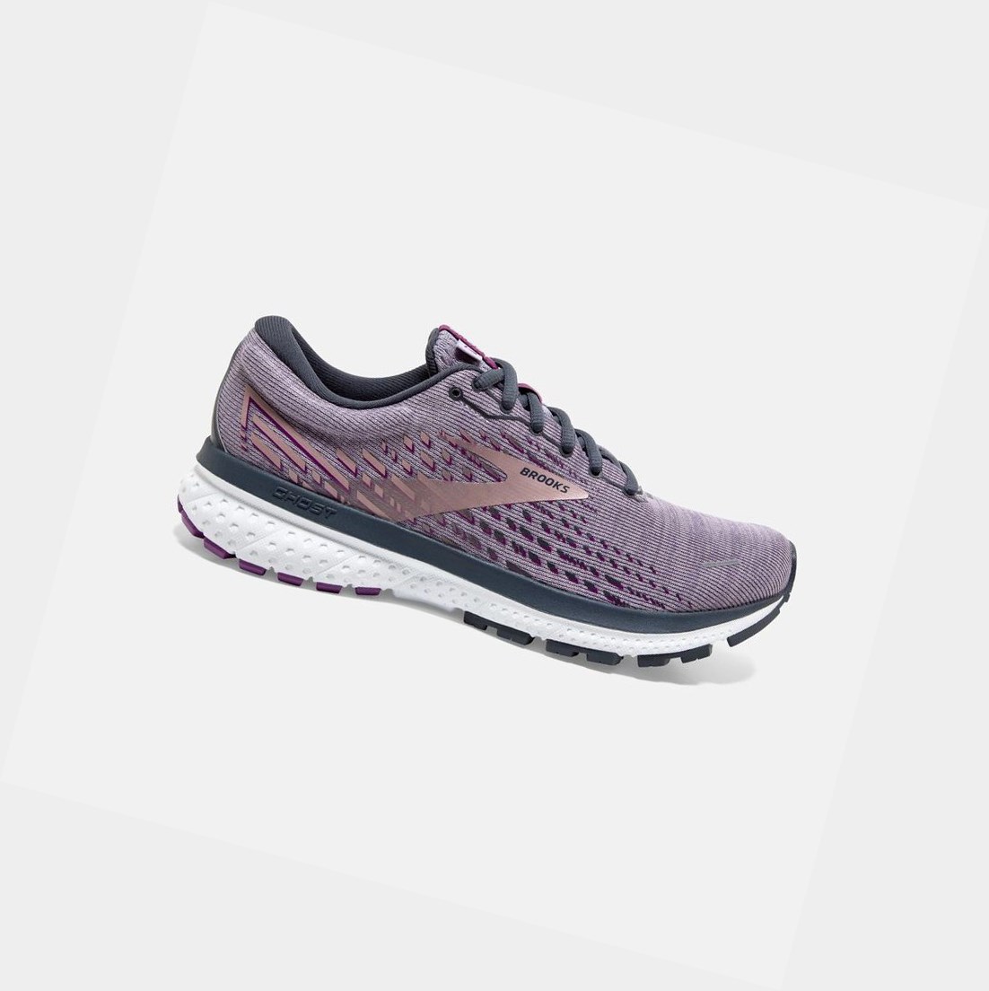 Zapatillas Running Carretera Brooks Ghost 13 Mujer Lavanda | PNI384629