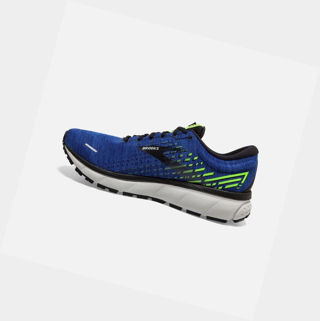 Zapatillas Running Carretera Brooks Ghost 13 Hombre Azules Negras Verde | XKC410729