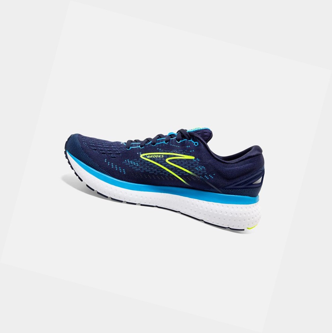 Zapatillas Running Carretera Brooks Glycerin 19 Hombre Azul Marino Azules | FVA587241