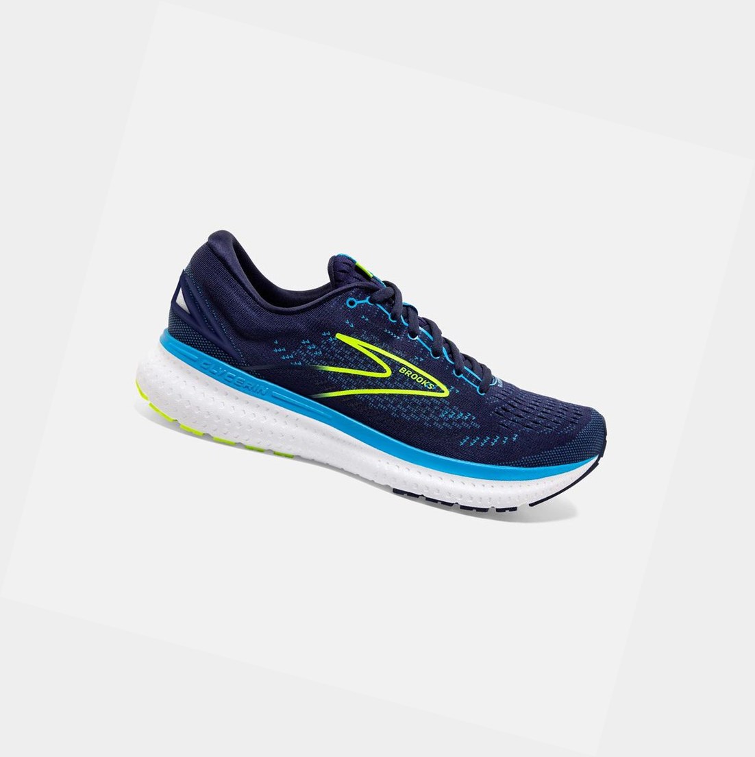 Zapatillas Running Carretera Brooks Glycerin 19 Hombre Azul Marino Azules | FVA587241