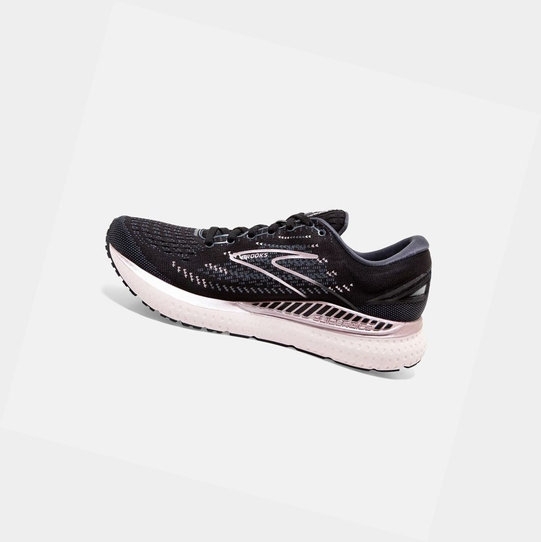 Zapatillas Running Carretera Brooks Glycerin GTS 19 Mujer Negras | LHV820563