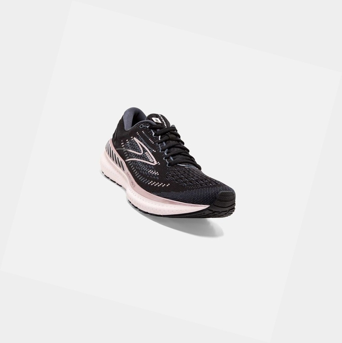 Zapatillas Running Carretera Brooks Glycerin GTS 19 Mujer Negras | LHV820563