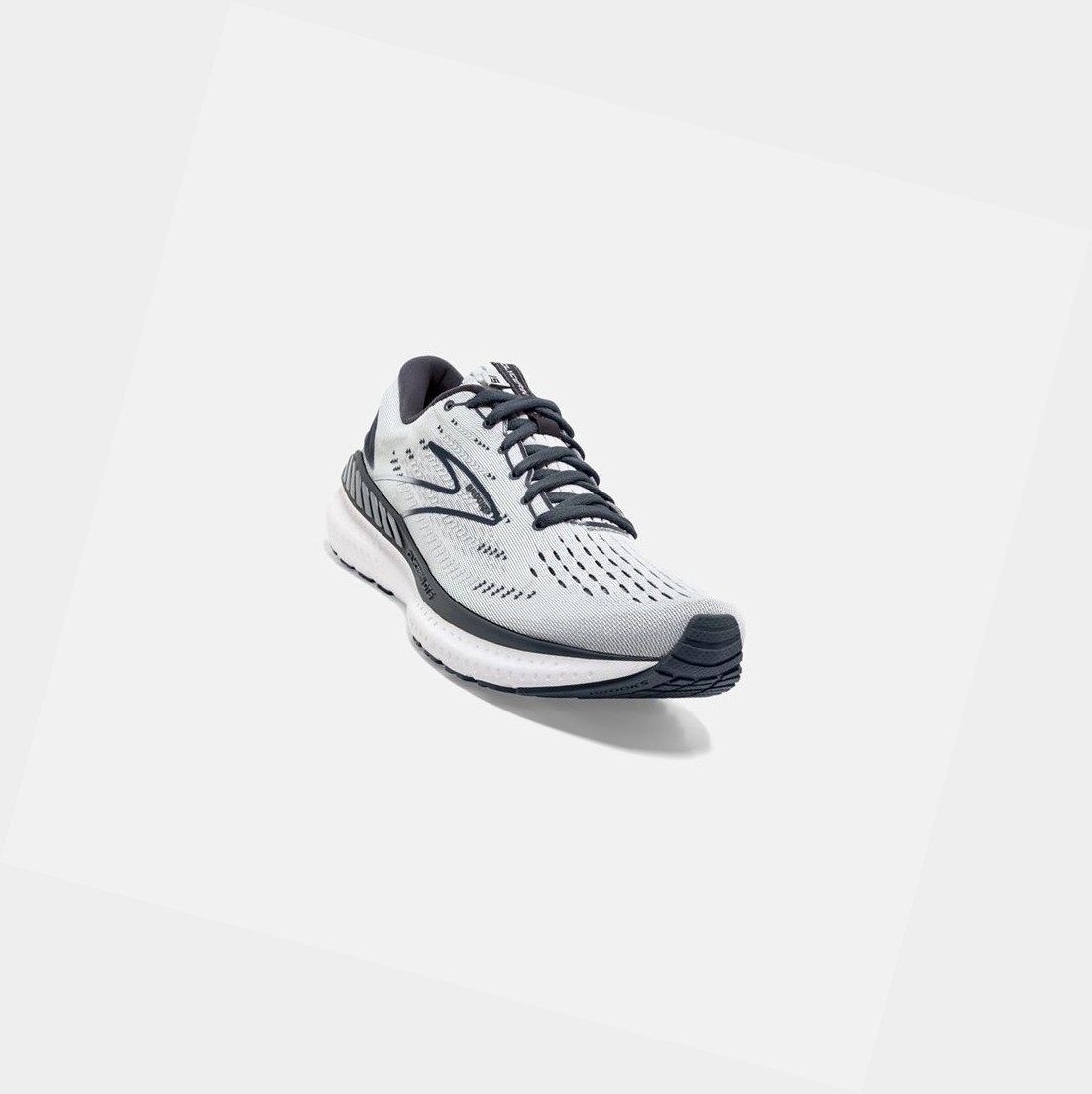 Zapatillas Running Carretera Brooks Glycerin GTS 19 Mujer Gris Blancas | PDT194762