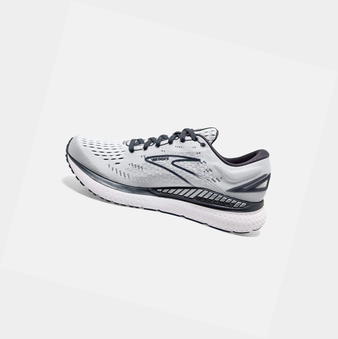 Zapatillas Running Carretera Brooks Glycerin GTS 19 Mujer Gris Blancas | PDT194762