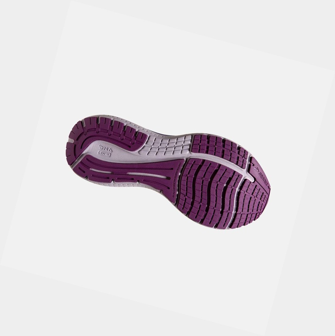 Zapatillas Running Carretera Brooks Glycerin 19 Mujer Lavanda | QIW076815