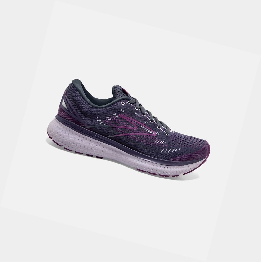 Zapatillas Running Carretera Brooks Glycerin 19 Mujer Lavanda | QIW076815